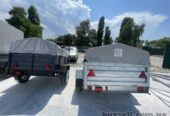 Новий причіп оцинкований 200х130х40 "Дніпро"