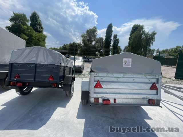 Новий причіп оцинкований 200х130х40 "Дніпро"