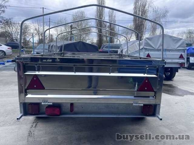 Причіп з нержавіючої сталі "Дніпро-200х130"