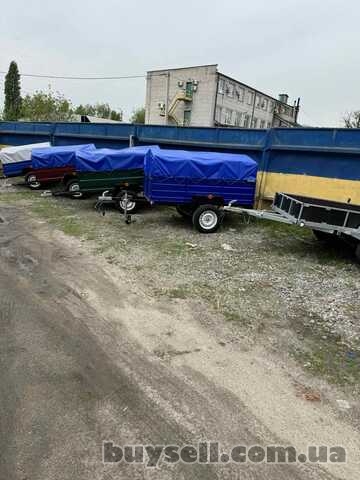 Новий причіп від заводу 200х120х40 від виробника "ДНІПРО"