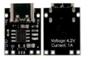 TP4057 USB-Type-C 5В 1А мини контроллер заряда с защитой
