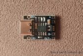 TP4057 USB-Type-C 5В 1А мини контроллер заряда с защитой