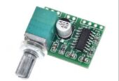 Цифровой Усилитель PAM8403 с регулятором громкости звука 2*3 Вт