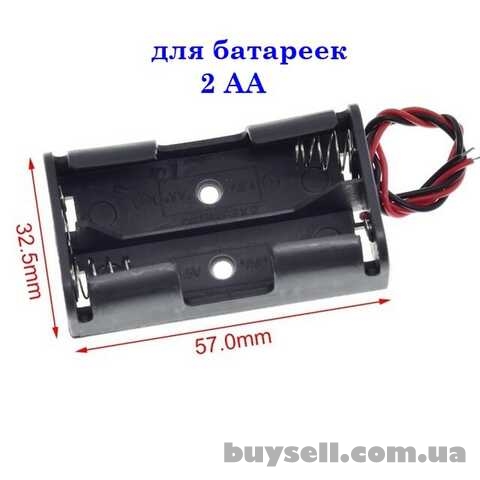 Держатель для батареек 2 АА , Коробка для батареек