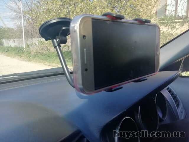 Держатель телефона на лобовое стекло авто тип Прищепка 2