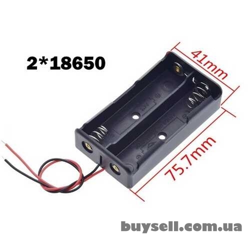 Холдер корпус для двух аккумуляторов 18650