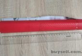 Карбоновая пленка красная 122х29. 5 см
