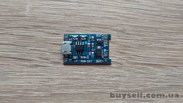 Контроллер заряда TP4056 Micro USB 1A 18650 для литиевых LI-ION аккуму