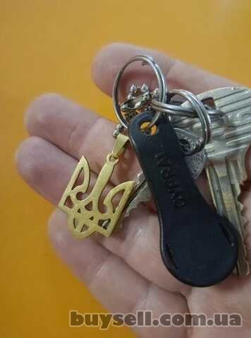 Кулон подвеска Герб Украины цвет золото бижутерия