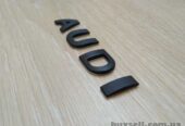 Металлические буквы AUDI на кузов авто
