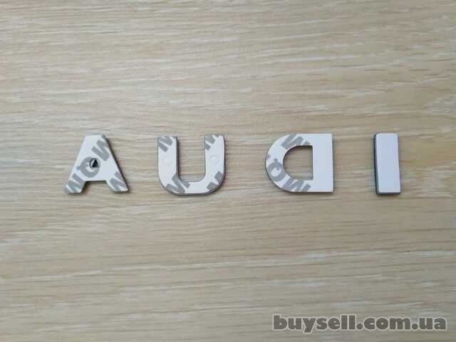 Металлические буквы AUDI на кузов авто