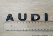 Металлические буквы AUDI на кузов авто