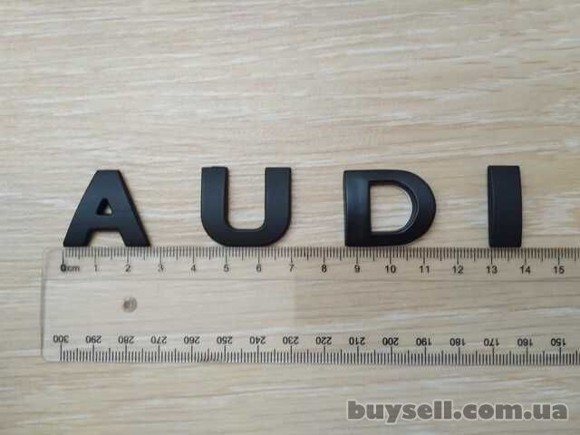 Металлические буквы AUDI на кузов авто