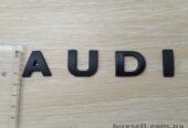 Металлические буквы AUDI на кузов авто