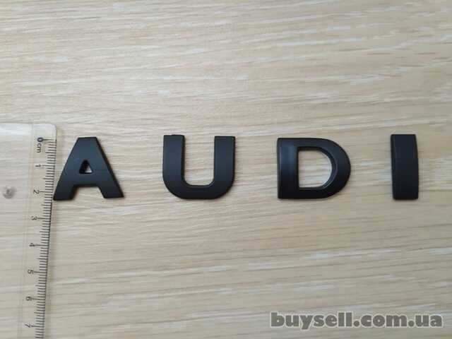 Металлические буквы AUDI на кузов авто