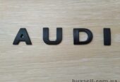 Металлические буквы AUDI на кузов авто