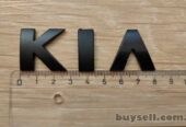 Металлические буквы KIA ,  киа на кузов авто