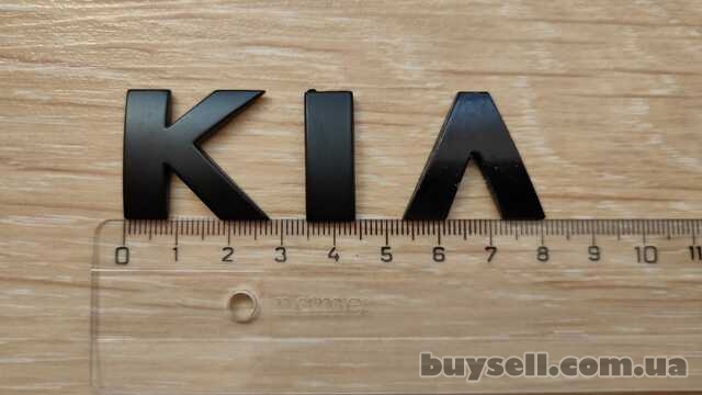 Металлические буквы KIA ,  киа на кузов авто