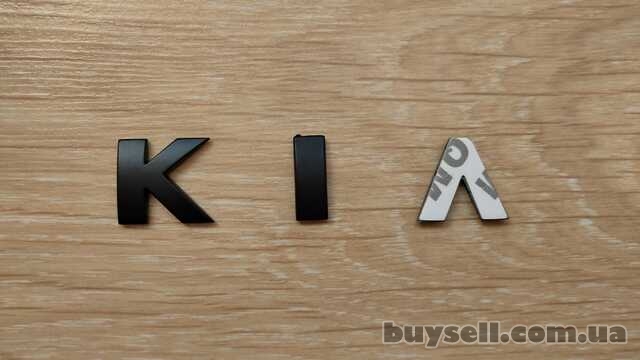 Металлические буквы KIA ,  киа на кузов авто