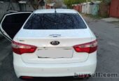Мини Спойлер Красный на авто усиленный скотч