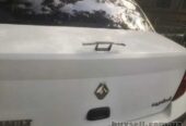 Мини Спойлер Красный на авто усиленный скотч