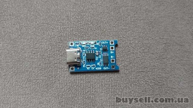 Модуль зарядного устройства для литиевых батарей TP4056 USB type-C