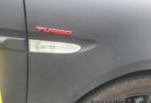 Наклейка Turbo Красная Металлическая турбо