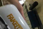 Наклейка на авто-мото FakeTaxi Жёлтая светоотражающая