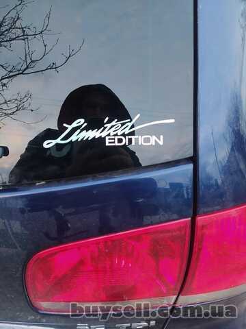 Наклейка на авто Limited edition