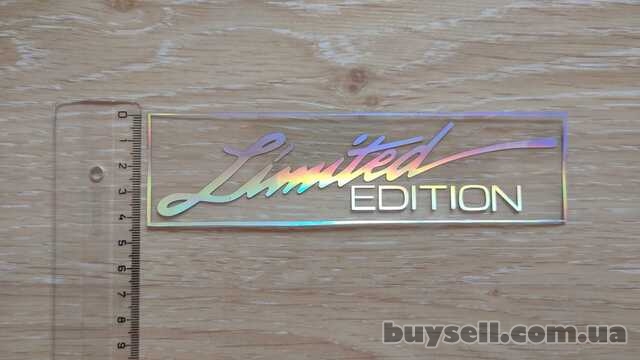 Наклейка на авто Limited edition