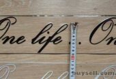 Наклейка на авто One Life. . . One Love -одна жизнь одна любовь