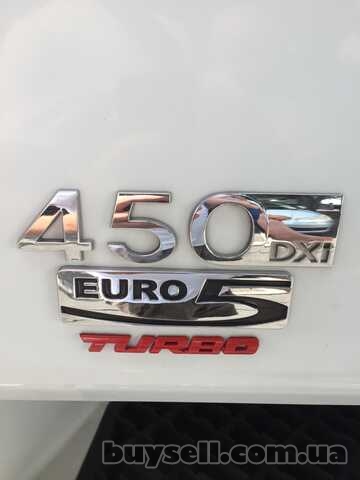 Наклейка на авто Turbo Красная Металлическая турбо