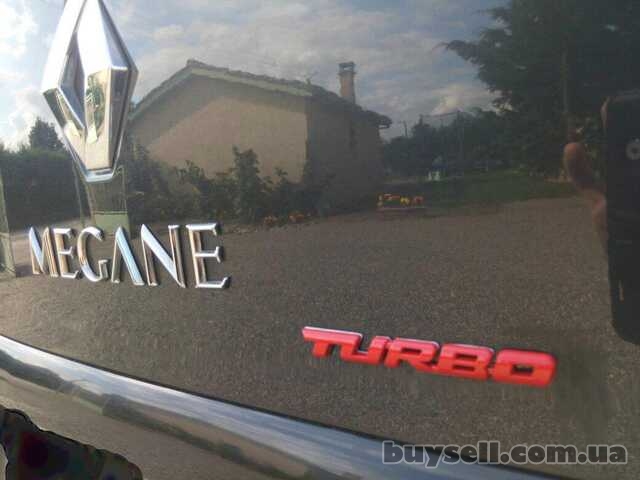 Наклейка на авто Turbo Красная Металлическая турбо