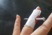 Пробитый палец розыгрыш прикол