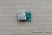 Разъем USB типа A (мама)  на плате