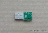 Разъем USB типа Б (папа)  на плате