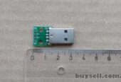 Разъем USB типа Б (папа)  на плате