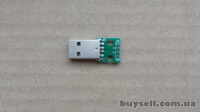Разъем USB типа Б (папа)  на плате