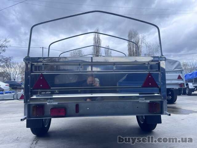 Новий причіп із нержавіючої сталі "Дніпро-200"