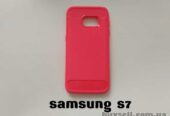 Чехол Бампер Samsung S7 Красный
