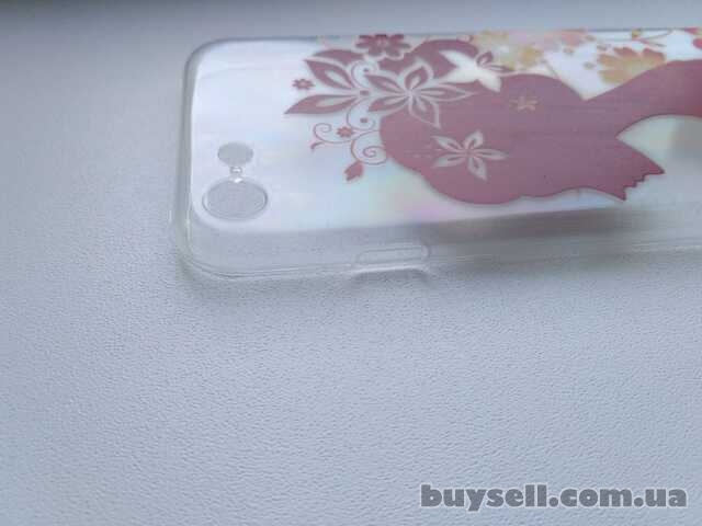 Чехол Бампер силиконовый с принтом на iphone 7