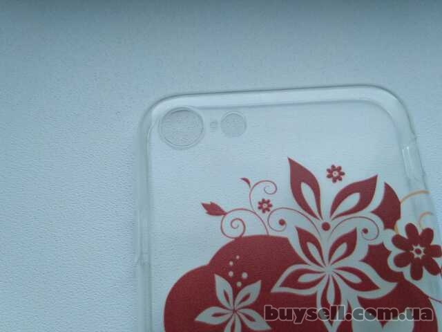 Чехол Бампер силиконовый с принтом на iphone 7