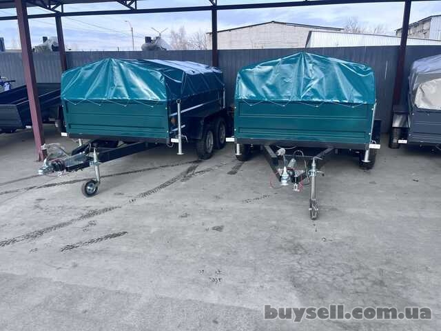 Двовіссний причіп гальмівний 250х150х50 "Дніпро"