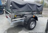 Причіп з бортами із нержавіючої сталі "Дніпро-200х130х40"