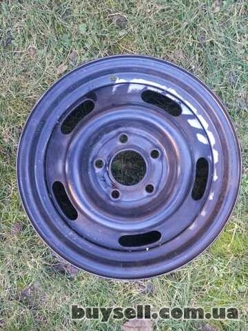 Диск колісний R14, 4х100, сталевий, 5*110