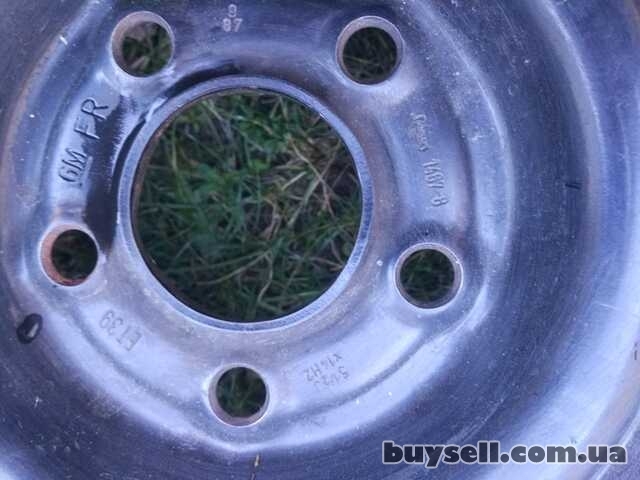 Диск колісний R14, 4х100, сталевий, 5*110