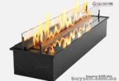 Дизайнерский биокамин SLIDER glass 1000 Gloss Fire