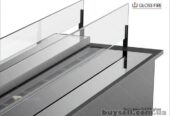 Дизайнерский биокамин SLIDER glass 1000 Gloss Fire