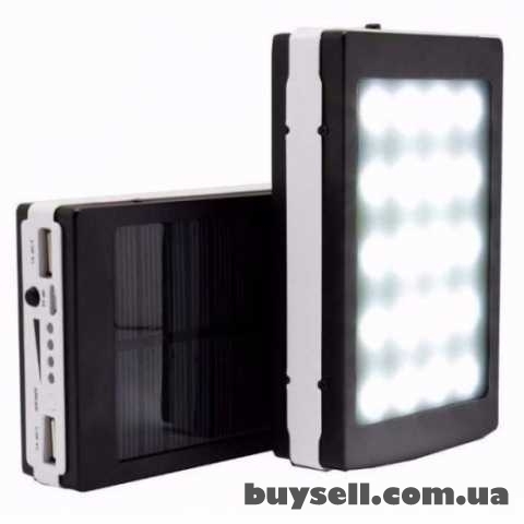 Зарядний пристрій УМБ Power Bank 90000mAh із сонячною панеллю,  20LED
