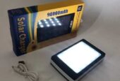 Зарядний пристрій УМБ Power Bank 90000mAh із сонячною панеллю,  20LED